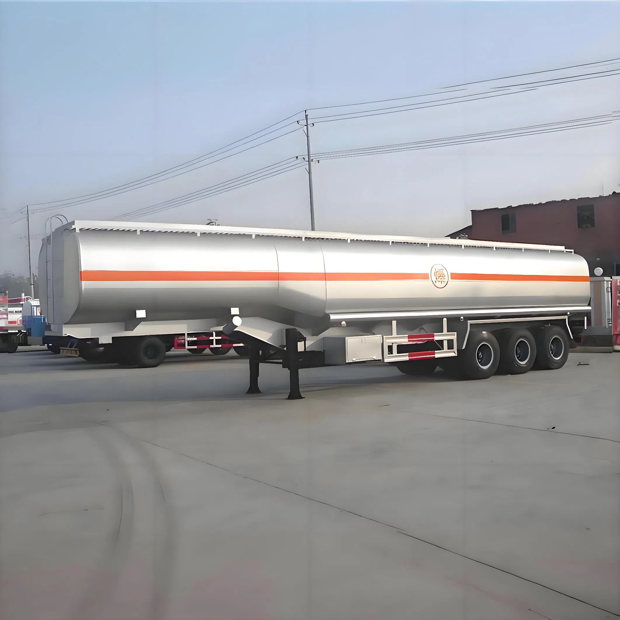 40000 42000 45000 60000L Water Oil Fuel Tank Tanker Semi Trailers for Sale with Low Price