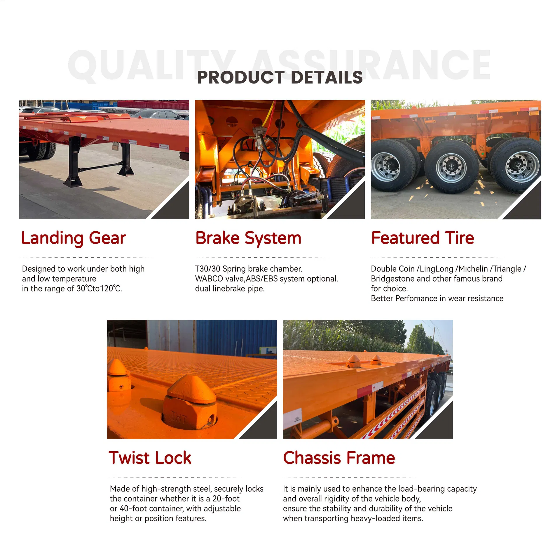 Flatbed Trailer Detail 1