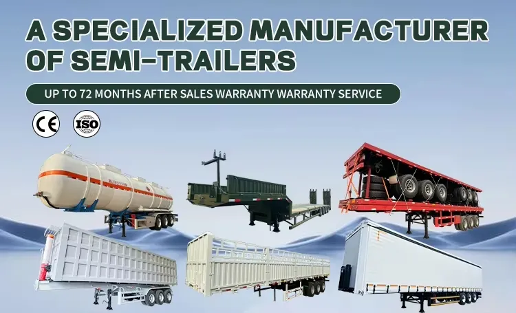 Curtain-Sider Semi Trailer