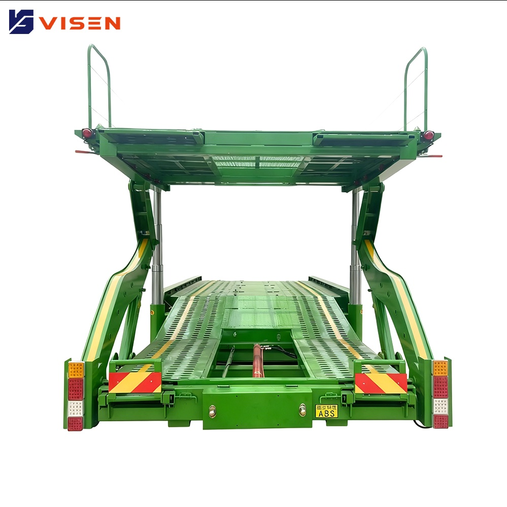 Visen Vsys1005 Customized 3-Axle Car Hauler Carrier Transport Trailer