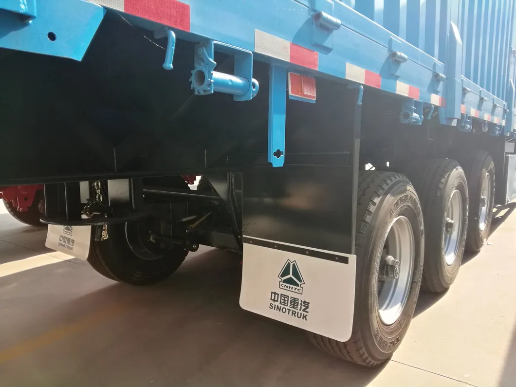 Cargo Semi Trailer Side View