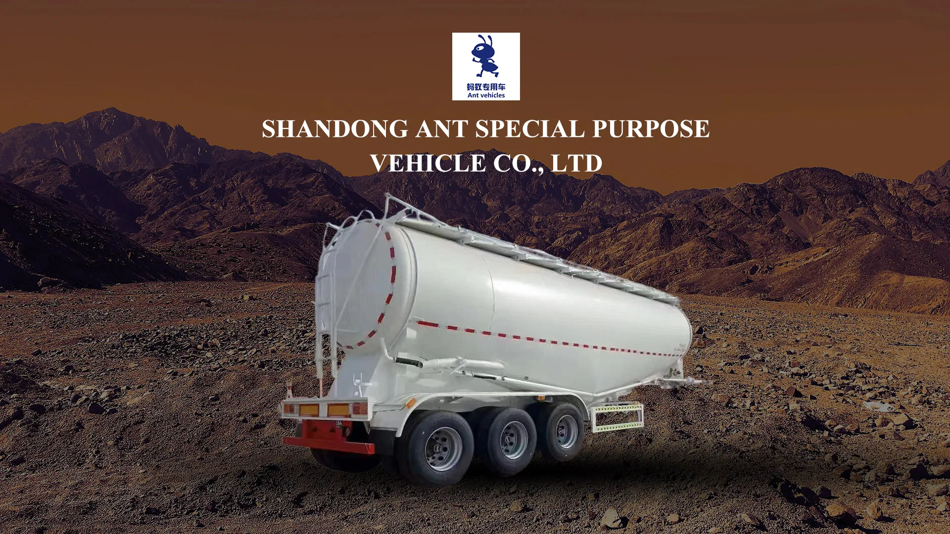 Bulk Power Cement Tank Trailer