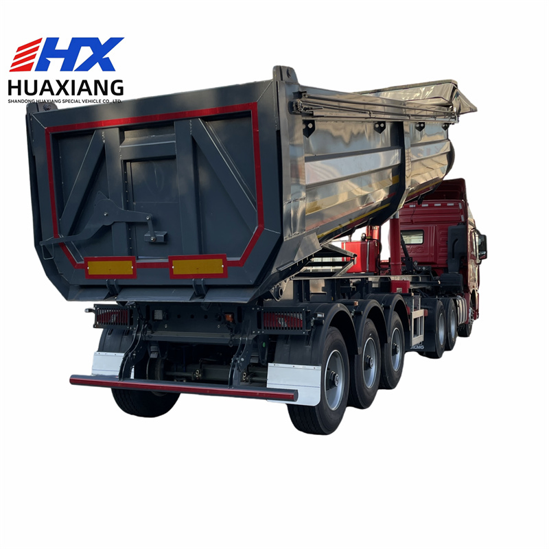 Factory Price Transport Coal Ore Sand Gravel Hydraulic Dump Trailer 3 Axle U Type Dump Truck Semi Trailer Dump Trailer