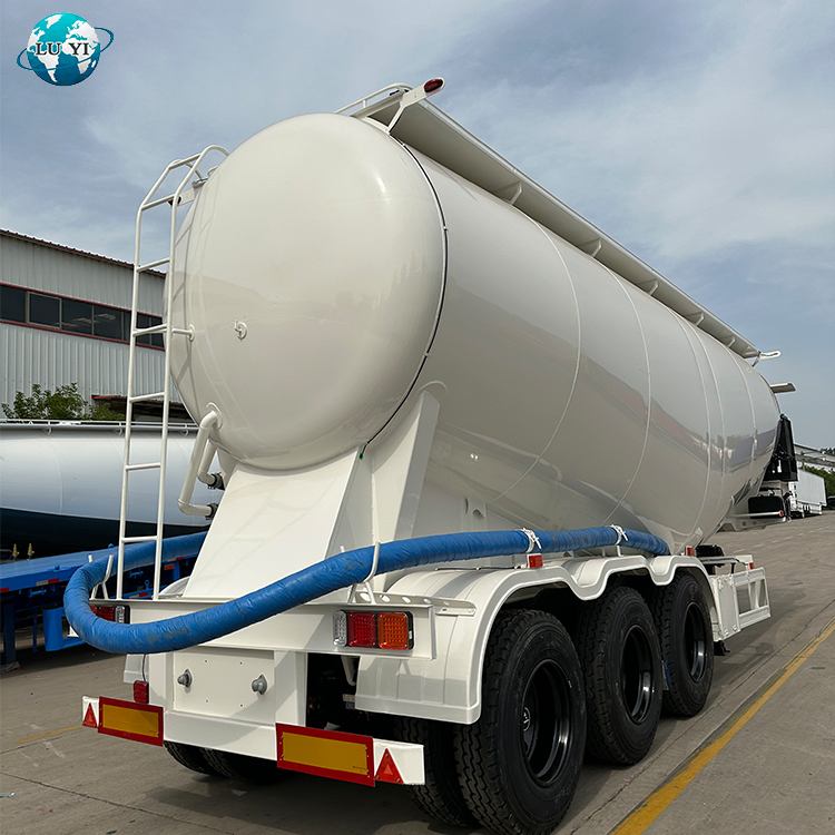 Best Selling V Type Cement Tank Transport Trailer 35 Cbm 3 Axles Bulk Cement Tank Semi Trailer