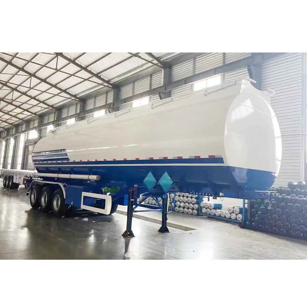 Zw Group 3 Axle 45000 Liters Asphalt Bitumen Transport Fuel Tank Semi Trailer for Sale Botswana