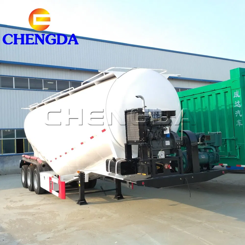 40tons 40cbm Bulker Mixer Bulk Cement Tanker Tank Semi Trailer