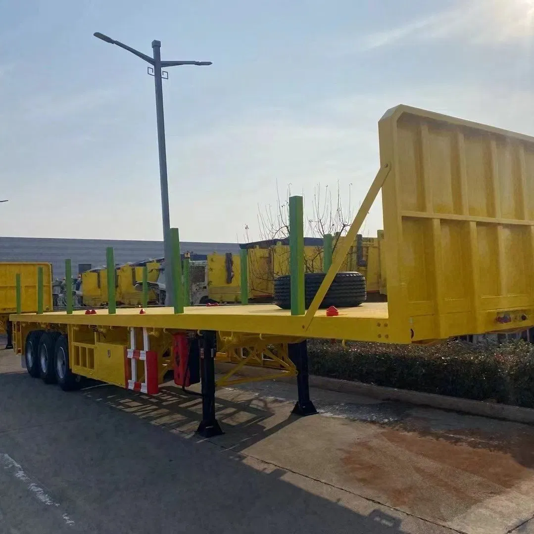 2-3 Axles 40-100tons Container Multi-Purpose Fence-Type Cargo Bulk Semitrailer