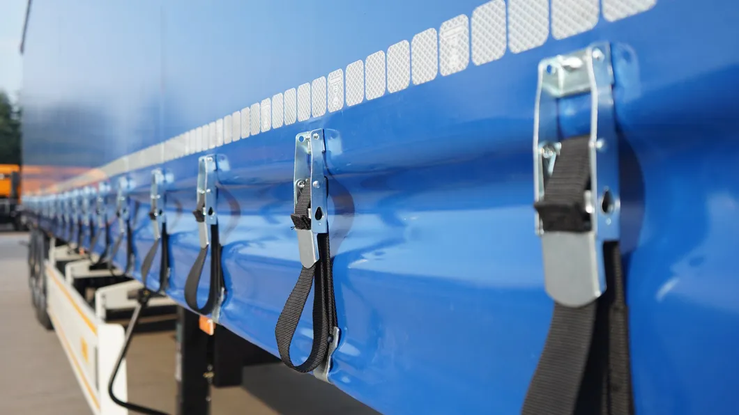 Side Curtain Semi-trailer view 4