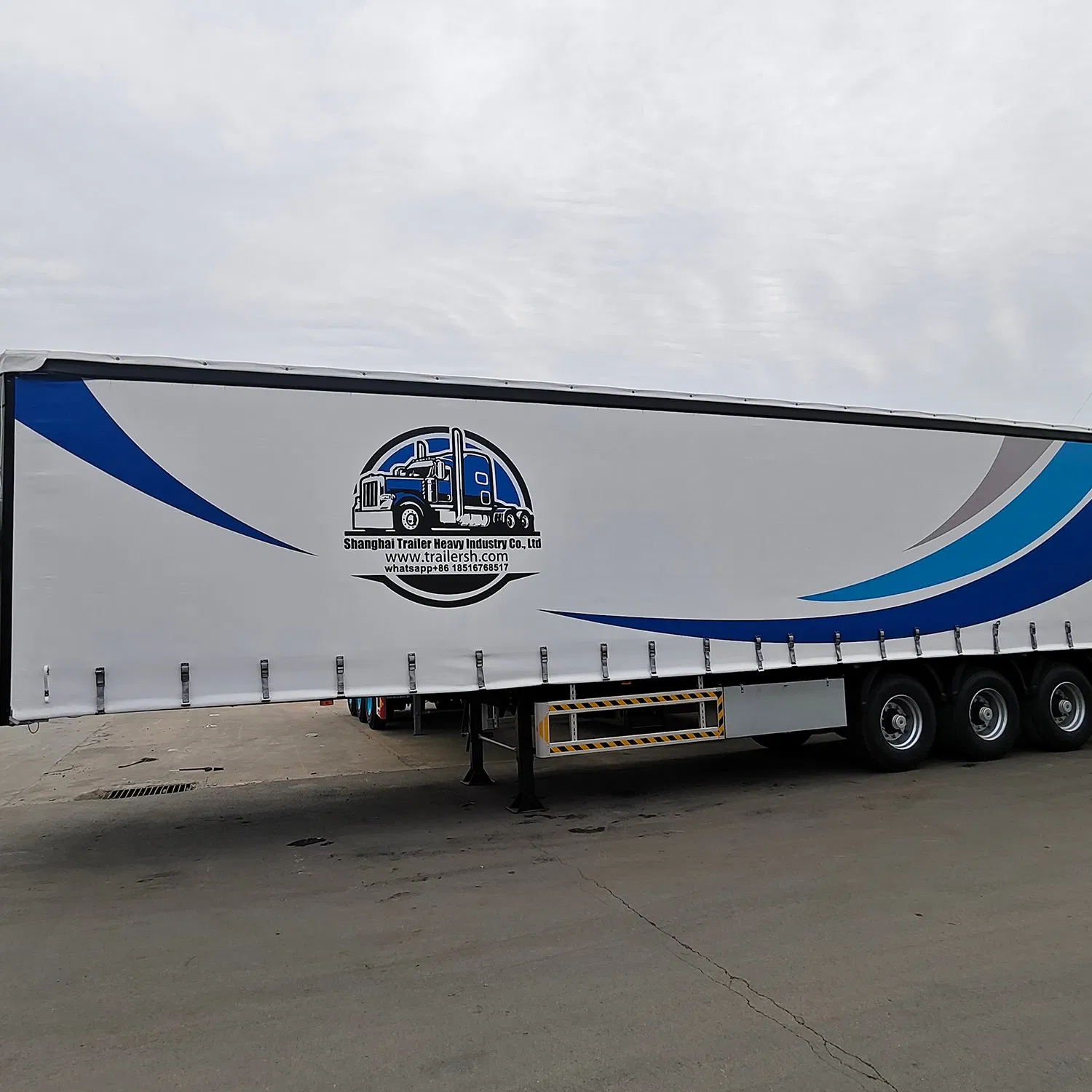 Adaptable to Various Cargo Types Special Purpose Trailer Construction Site Transport Semi Trailer