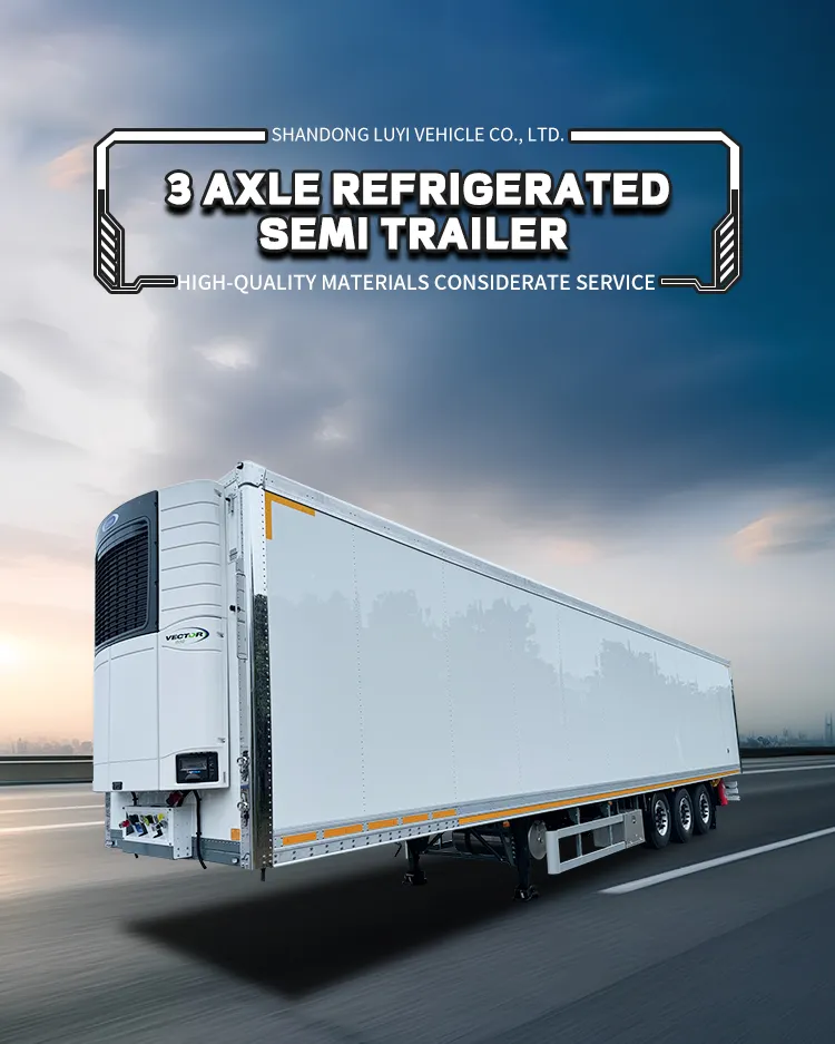 Refrigerated Container Semi Trailer