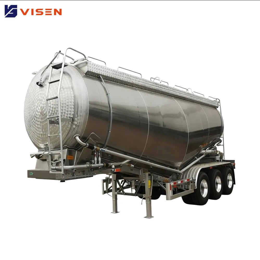 Bulk Cement Tanker Semi Trailer