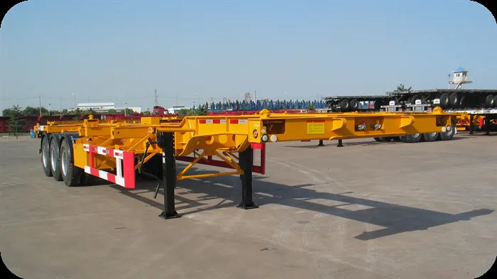 Skeletal Semi Trailer