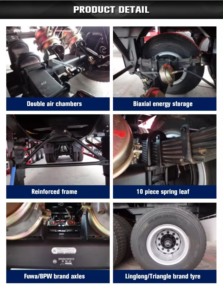 Skeleton Trailer Side View