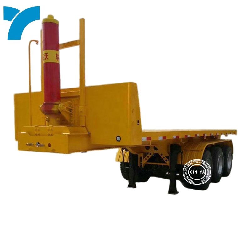 Three Axles Log Transport Semi Trailer for Sale