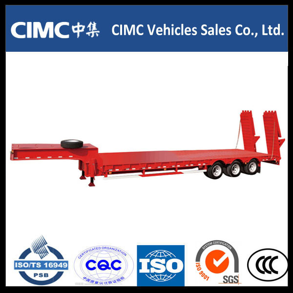 Brand New 3axle 70t Low Bed Semi-Trailers