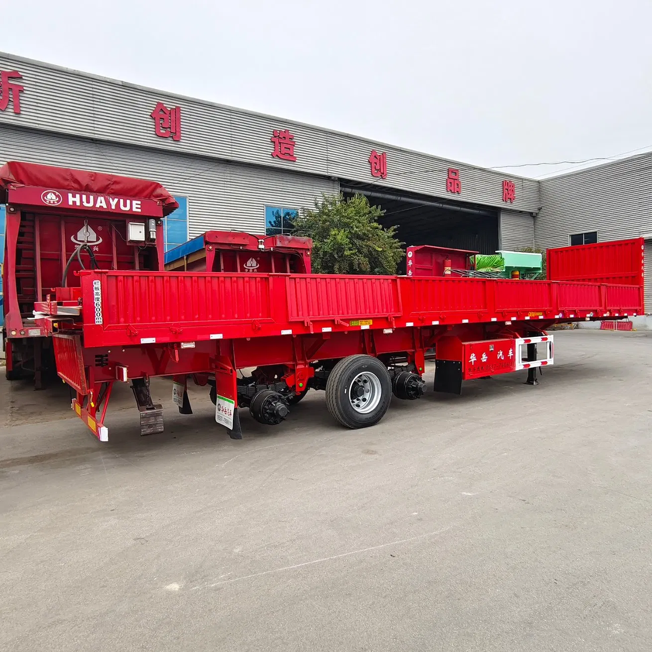 Adaptable to Various Cargo Types Special Purpose Trailer Local Delivery Semi Trailer