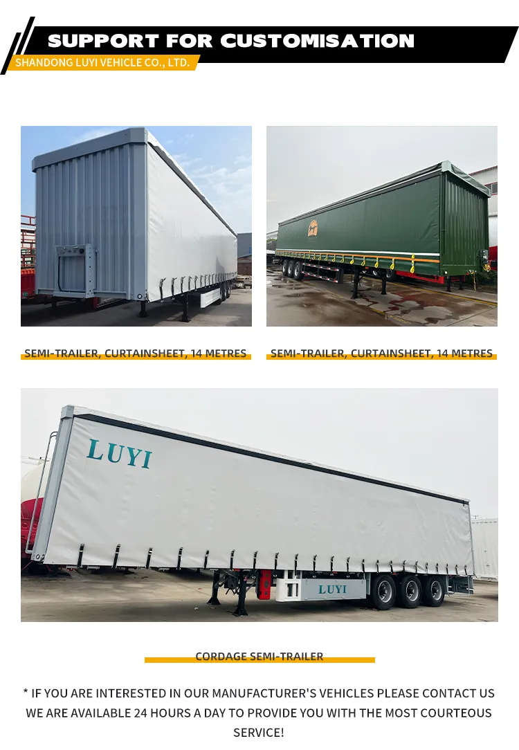 Curtain Semi Trailer Detail 1