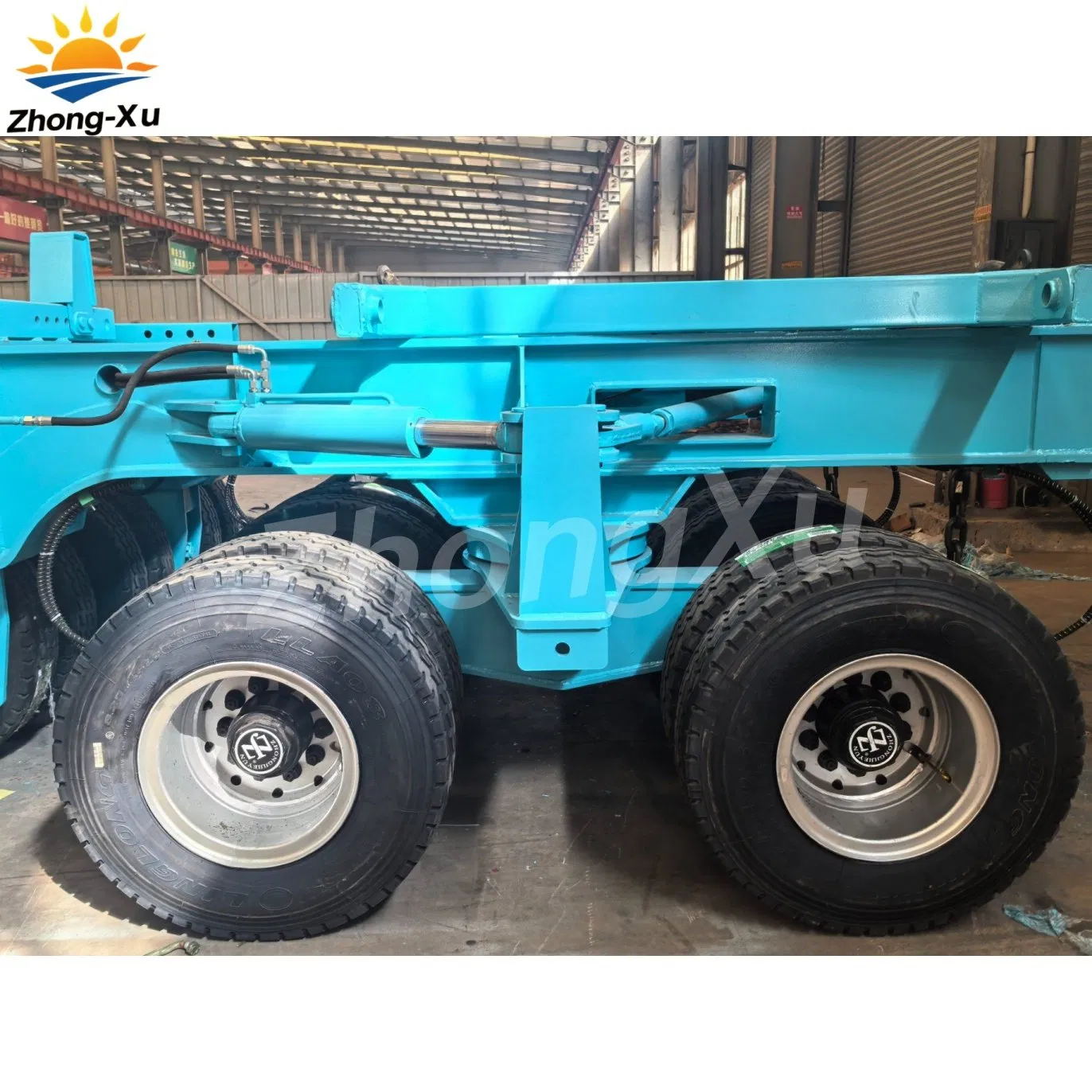 300 - 500 Tons Multi Axle Concrete Beam Girder /Bridge Transport Trailer Detachable Removable Hydraulic Steering Modular Lowbed /Flatbed Semi Trailer
