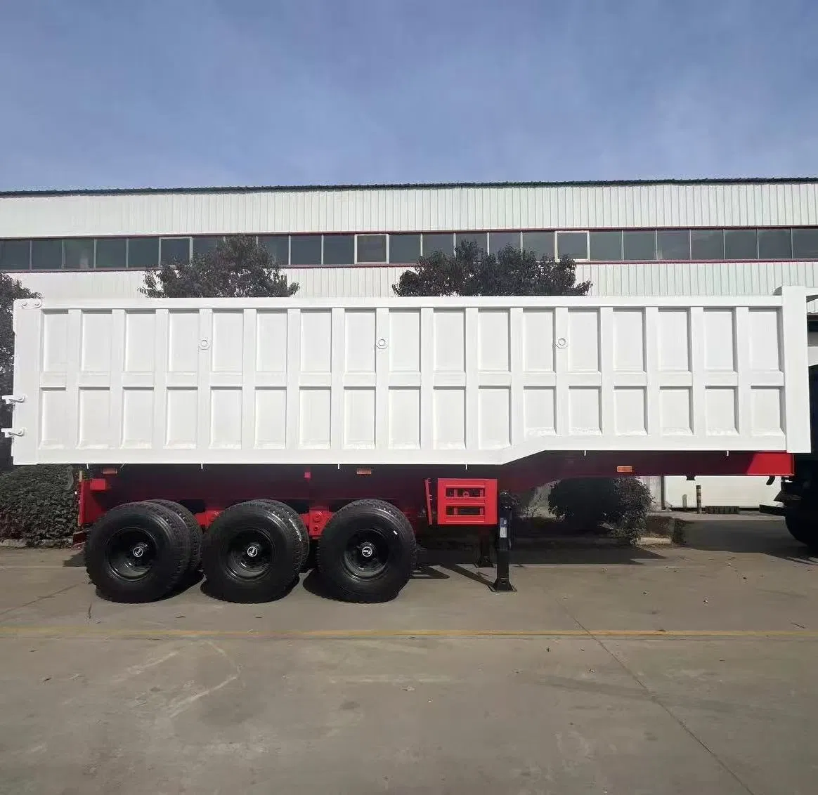 High Load-Bearing Capacity Rear Dump Truck Semi-Trailer with ISO9001 CE CCC ECE Gcc Certification