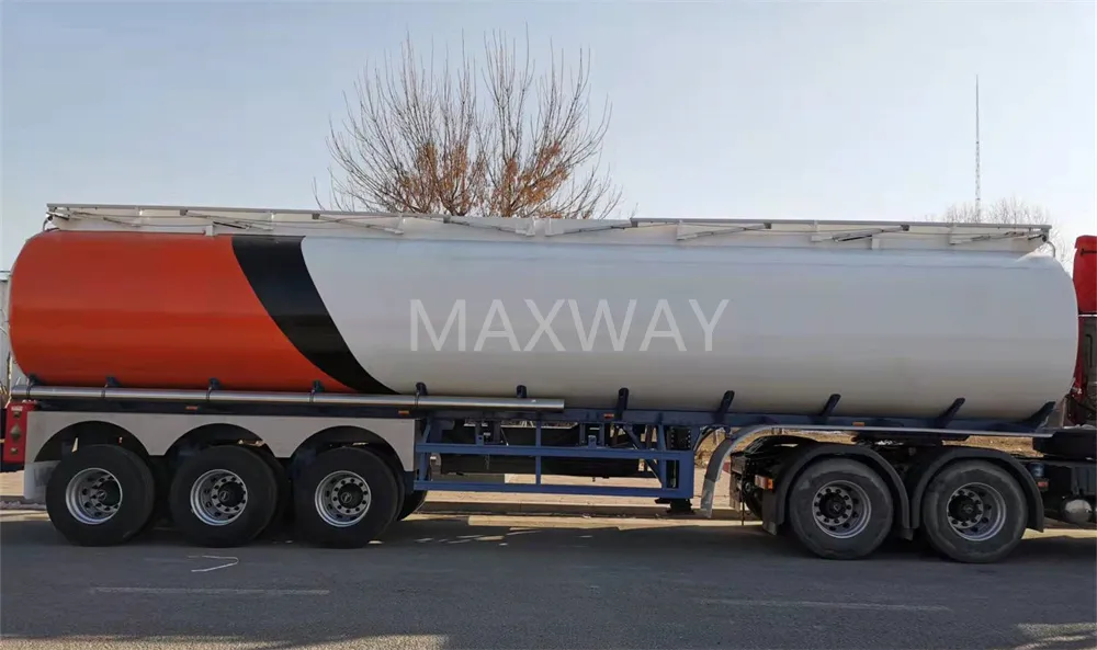 Fuel Tanker Trailer Rear