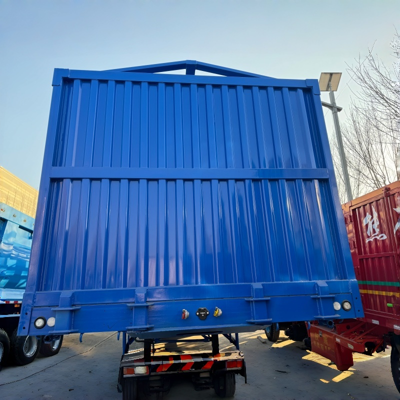 Fence Cargo Semi Trailer 42cmb 45cmb 50cmb 2 Axles 3 Axles 4 Axles 30 Tons 50 Tons 60 Tons Stake Semi Trailer with Fuwa BPW Axles