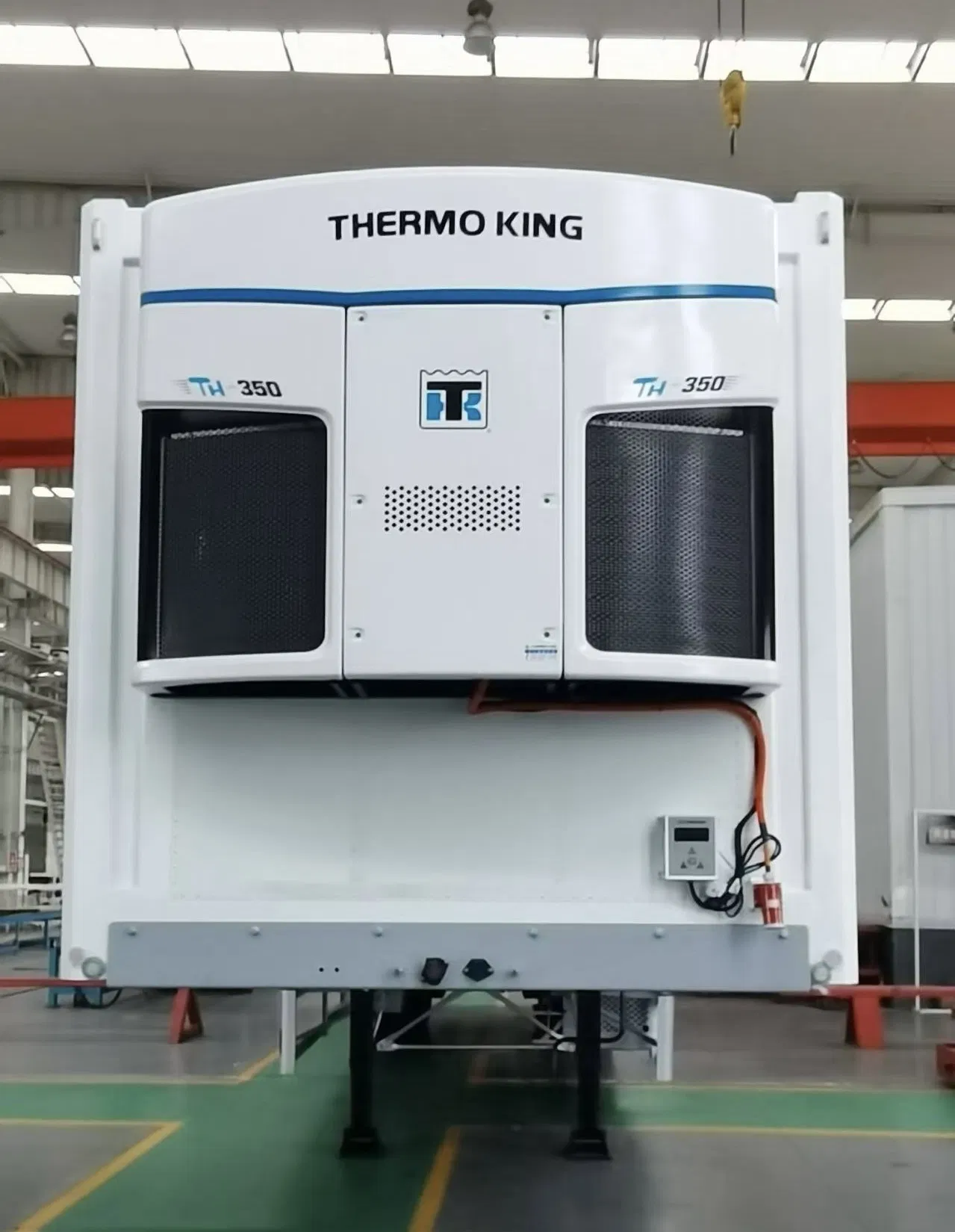 13.6m Refrigerated Semi-Trailer Aluminum Alloy Refrigerated Van Thermo King Refrigeration Unit