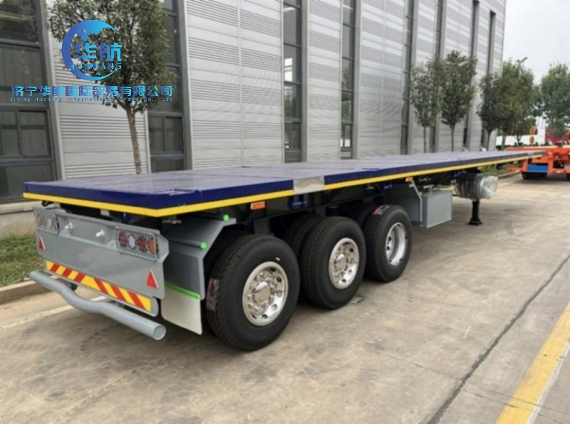 3/4/5 Axle 60ton 80ton 100tons Gooseneck Low Flatbed Bed/Lowboy /Lowbed /Low Loader Transport Truck Semi Trailer Lowbed Semi Trailer Container Trailer