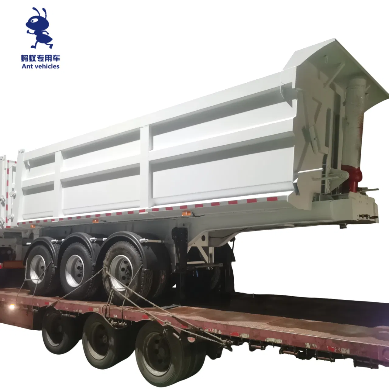 Factory Export 60/80/100 Ton Dump Semi Trailer for Logging Industry