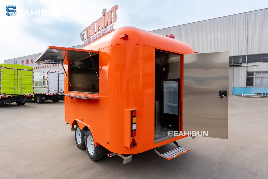 Food Trailer Front