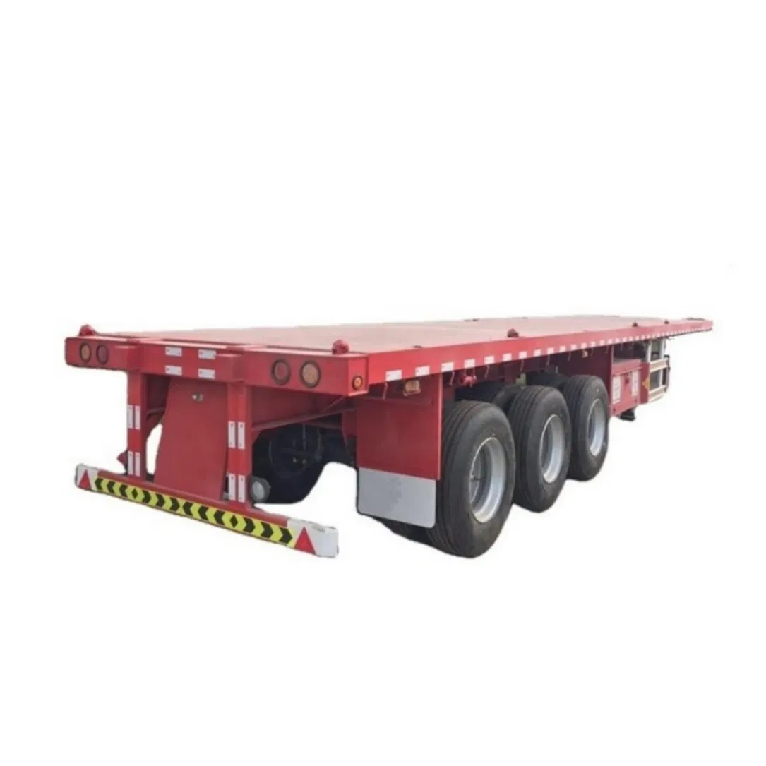 Used New Timber Logging Transport Flatbed Semi Trailer for Sale