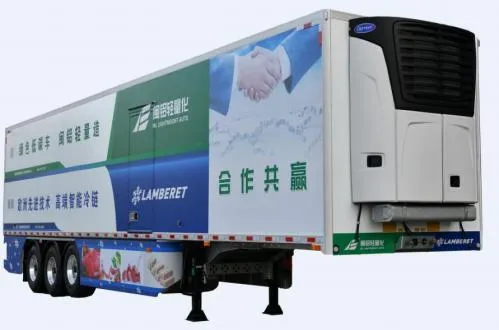 Aluminum Refrigerated Semi-Trailer View 1