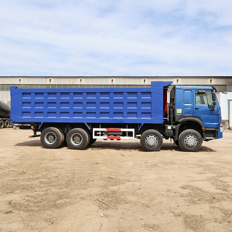 8X4 Tipper Refurbished Sinotruk HOWO Dump Truck 371HP 12 Tires