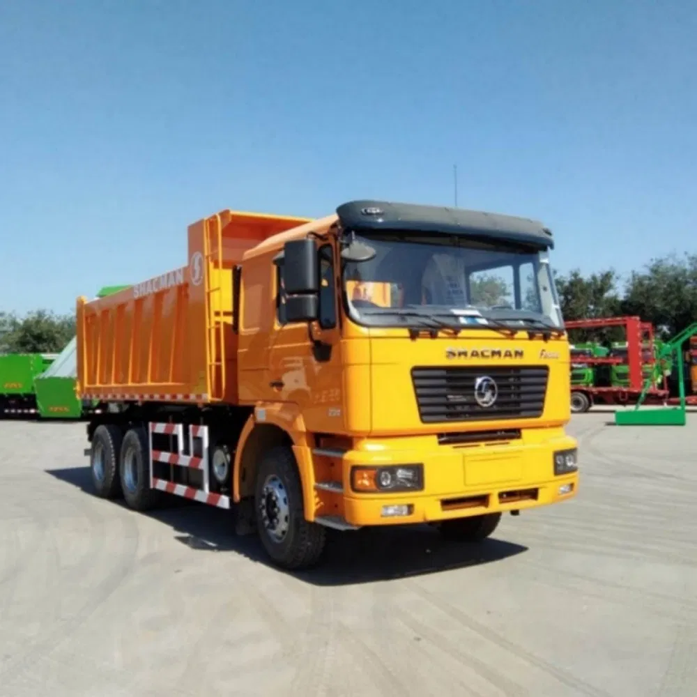 Used Shaanxi Shacman F2000 6X4 Diesel Dump Truck 380HP RC Model for Construction Mining Transport Drive Wheel Left Algeria