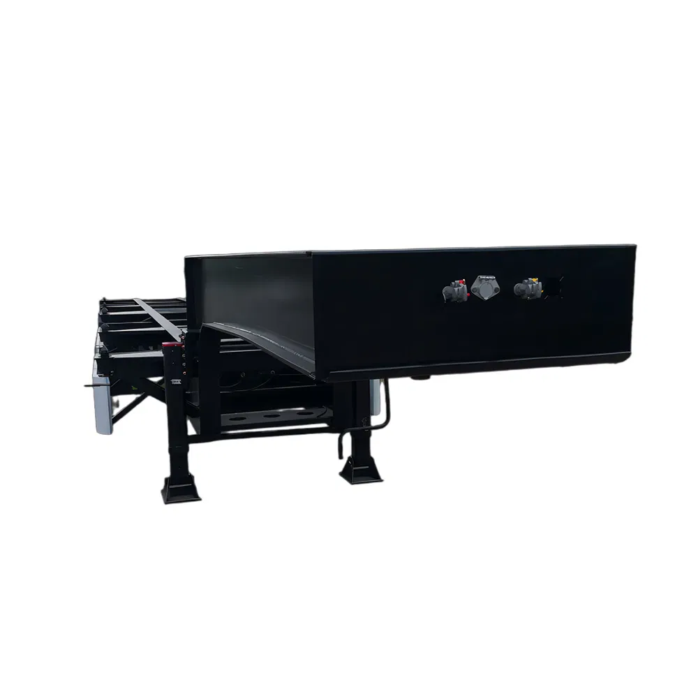 3-Axle Skeletal/Skeleton Semi-Trailer 20 FT 40 FT 45 FT Steel Frame Chassis Master Container Transport Semi Trailer