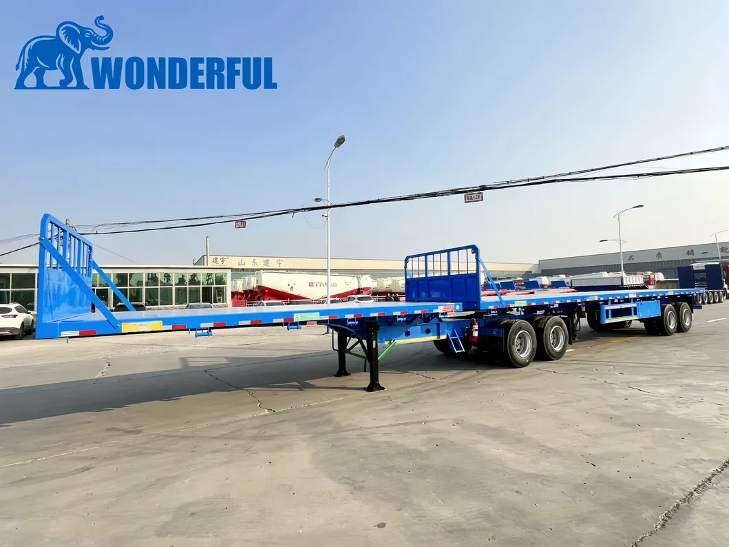 Flatbed Trailer View 2
