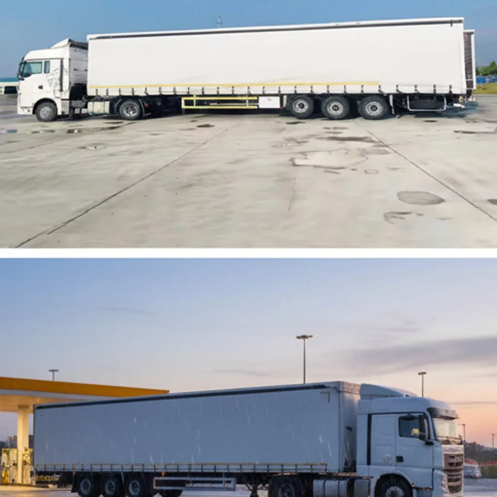 China Factory Direct Van Curtain Side 3 Axles Side Curtain Semi Trailer