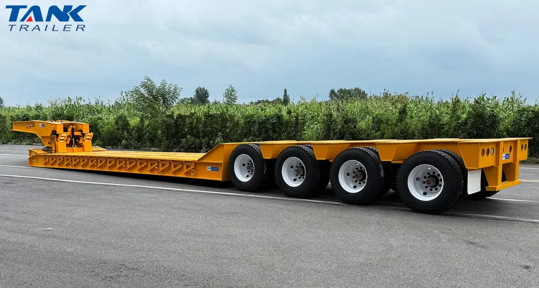 Lowbed Trailer Side View
