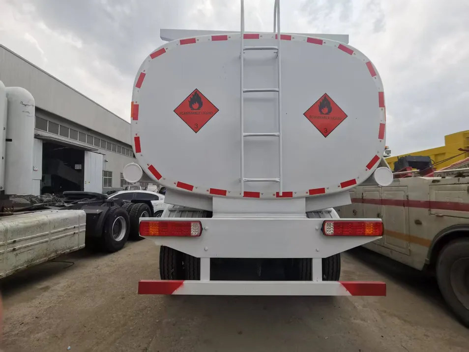 Oil Tanker Truck View 3