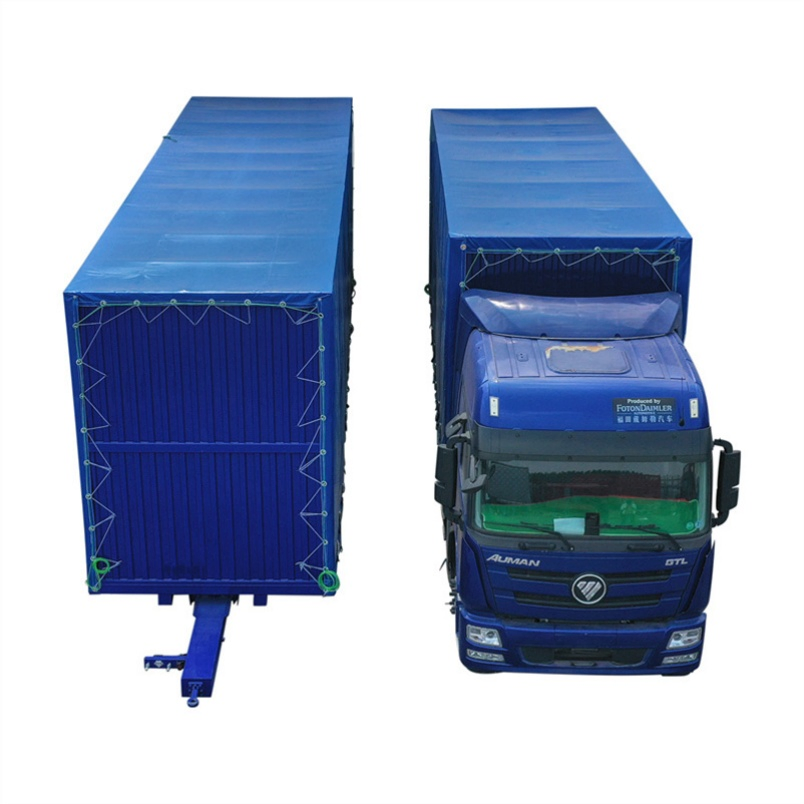 Sliding Roof Quick Opening Center Drawbar Curtain Side Semi Trailer