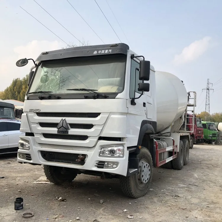 Mixer Truck Rear View