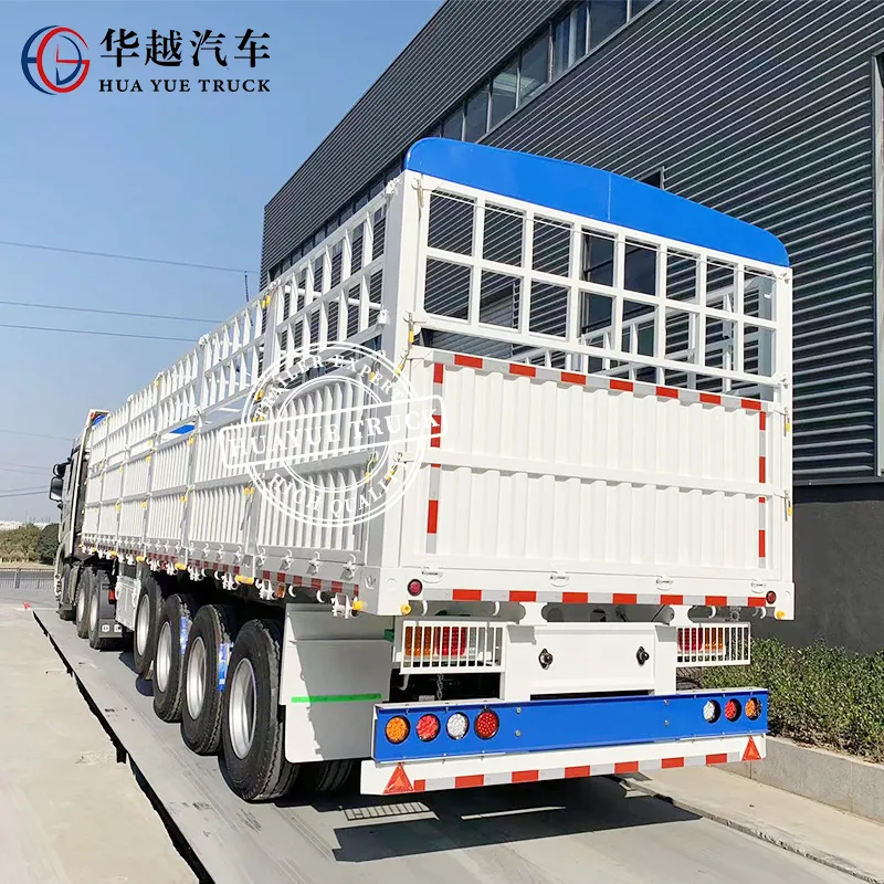 Stake Fence Semi Trailer View 7