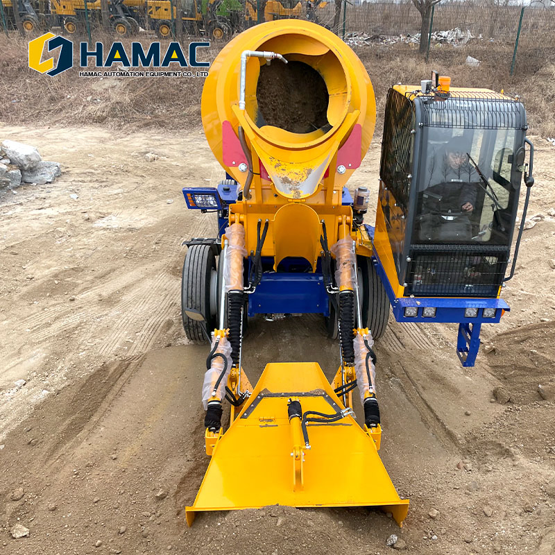 Manufacturer Mobile Self Loading Concrete Mixer Machine 4m3 Diesel Mini Small Cement Truck Mixer