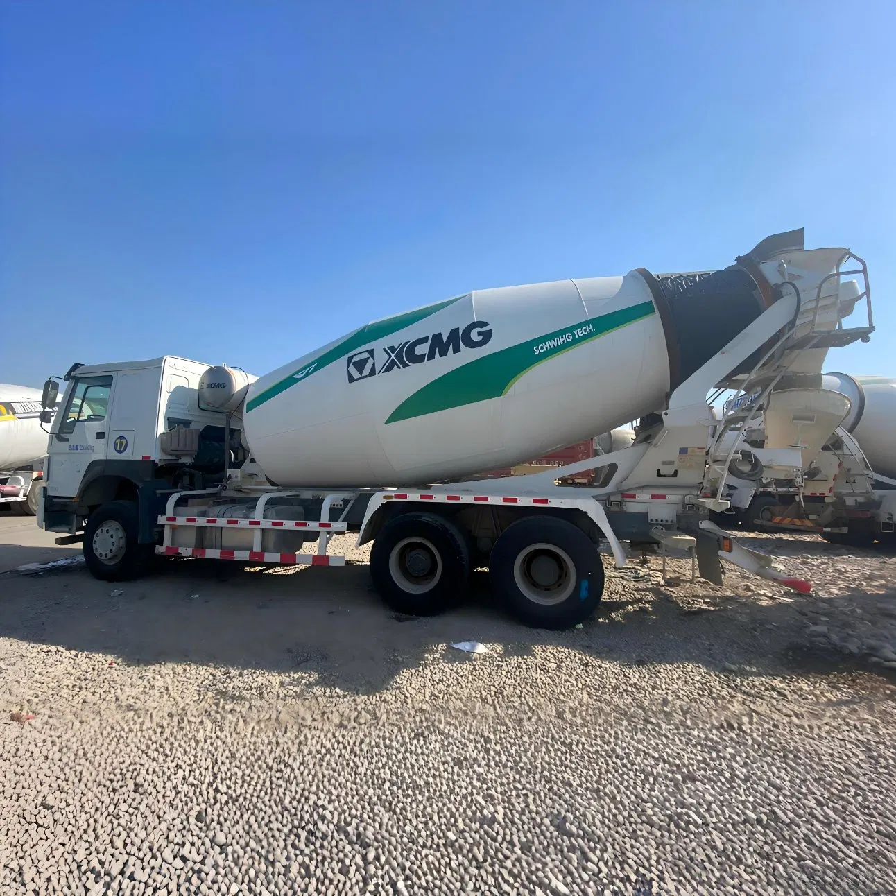 Used HOWO 6*4 Cement Truck Concrete Mixer Truck for Sale Components Construction and Plant Available