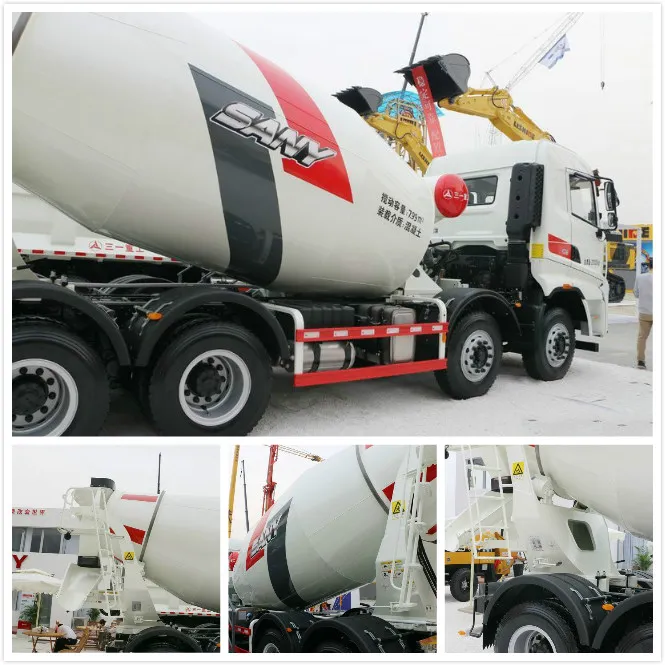 Concrete Mixer Truck View 2