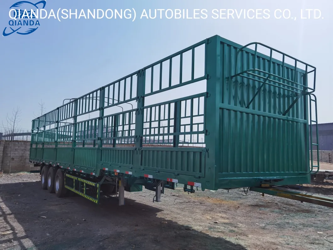 Fence Semi Trailer Front View