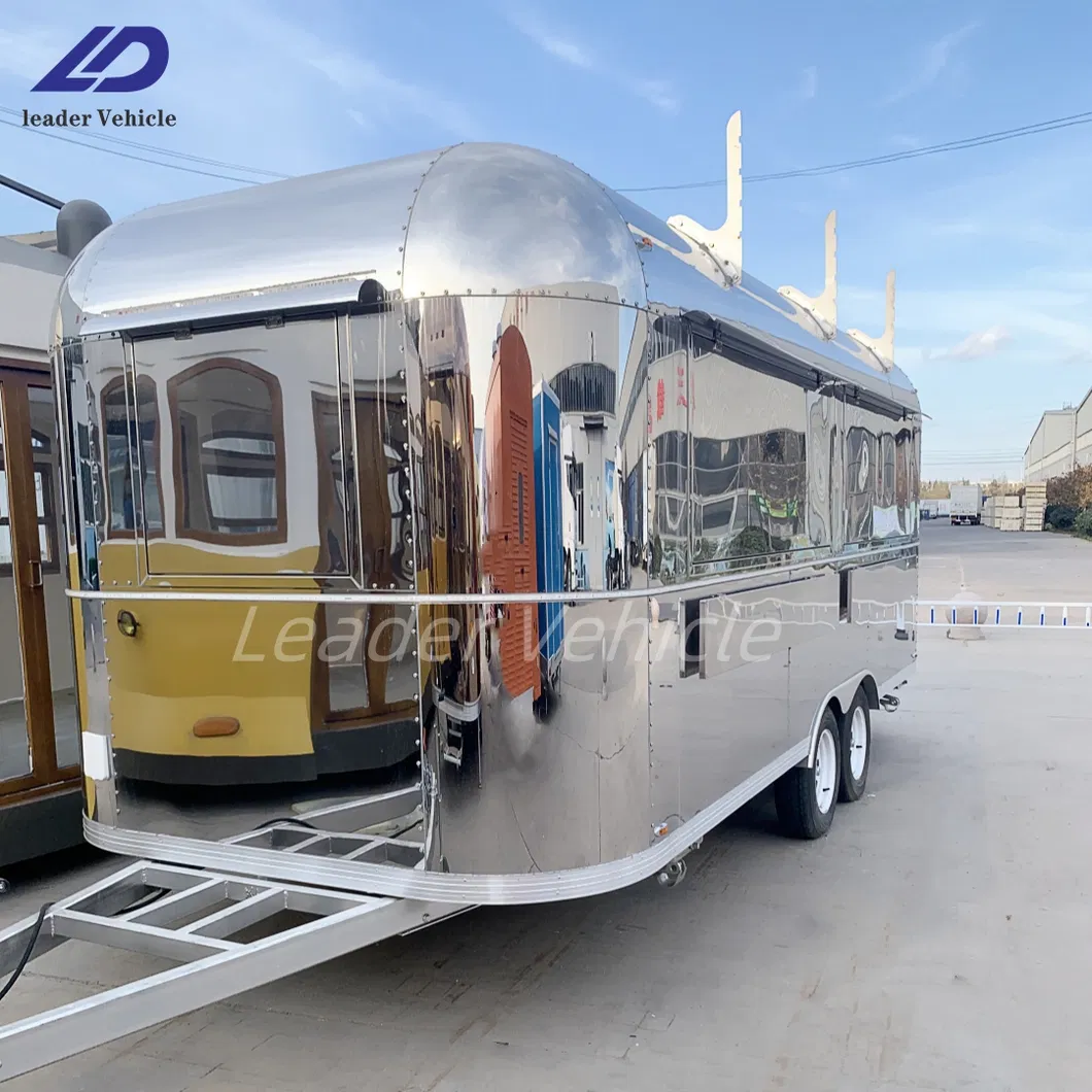 Food Trailer Side View