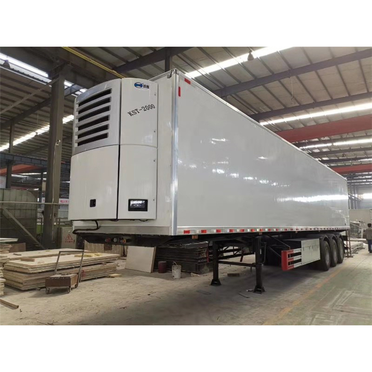 3-Axles Freezer Cooling Van Trailer 40-Tons Refrigerated Freezer Semi Trailer for Sale in Philippines