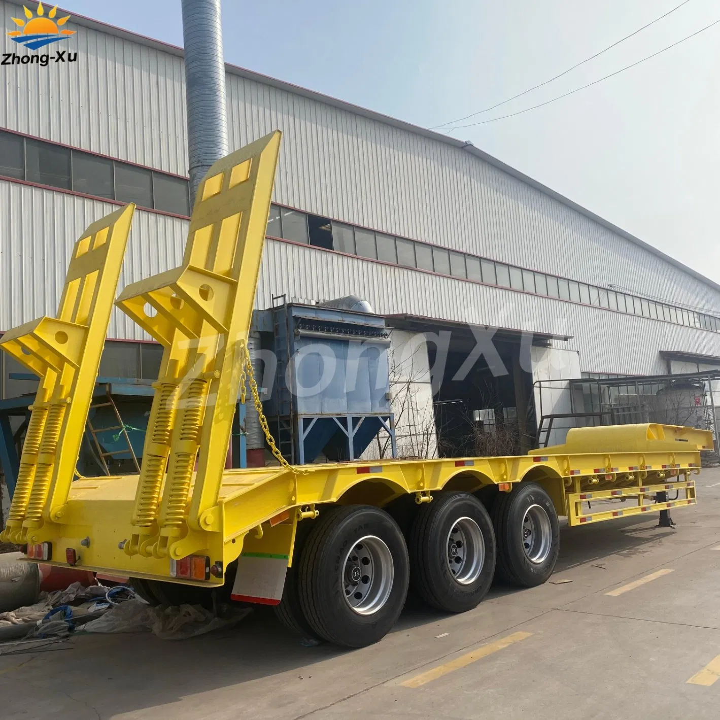 Heavy Duty Cargo Food Tipper Dump Tractor Truck Shacman HOWO 6X4 Used Cement Mixer Trucks Lowbed Flatbed Car Carrier Side Curtain Oil Tanker Semi Trailer