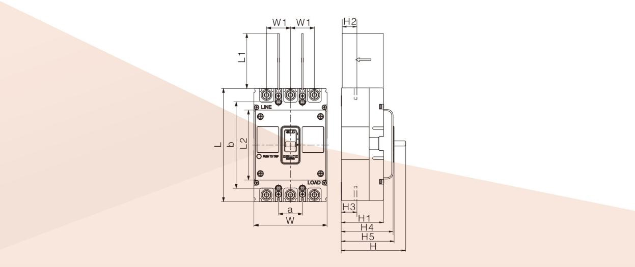GNM1T Appearance Dimensions