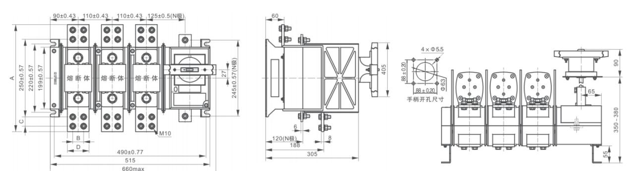 HH15-1250 Dimensions